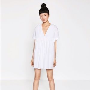 White Short ZARA Dress
